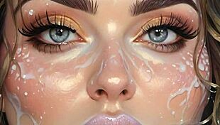 AI Hentai Face Painting with 100 Wild Facials