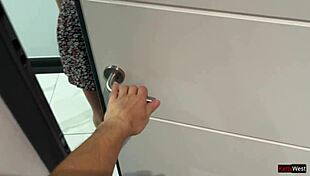 Neighbor Girl Begs for Rough Fucking in the Bath, Already 18 and Wet