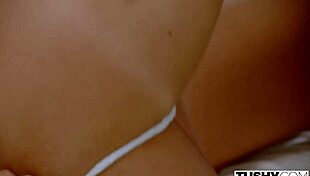 Caprice and Friend Gape Crazily