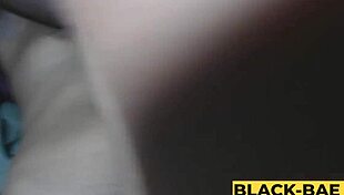 Venezuelan girl passionately sucks and fucks three big black cocks in a gangbang, feeling the intense cumshots