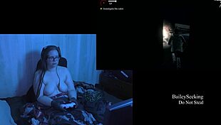 feeling the naked thrill of lesbian playthrough with big natural tits in alan wake part 7