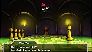 In the final scene of Shion cruel magical angel episode 12, the brutal hentai game unfolds.