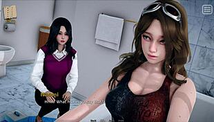 my bully turned into my lover with those big redhead tits