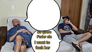 i blindfolded my wife and hid my friend in the closet, he joined during our sex.