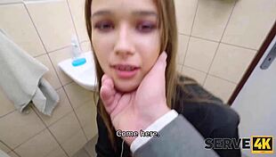 In this Serve4k scene, the girl GETS her CUMAPPANCE with intense COWGIRL sex and blowjob.