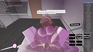 once upon a time, roblox turned into wild porn action
