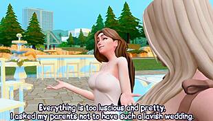 young wife betrays husband with futanari mistress