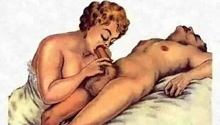 hey, look at this vintage erotic illustration from old-school hentai! 😍