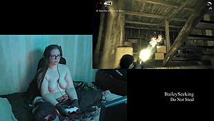 feeling the naked thrill of lesbian playthrough with big natural tits in alan wake part 7