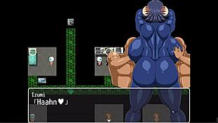 hey, check out this hentai ep where the brunette's ass gets roughly shaped by that massive cock in latex fetish