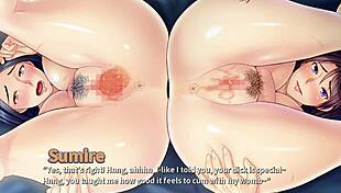 Notorious neighbor unleashes intense cum for wives in hentai sex