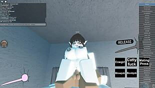 once upon a time, roblox turned into wild porn action