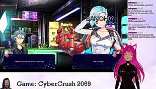vtuber lewdneko plays cybercrush 2069 part 1 😈