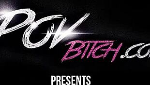 pov bitch blonde with pierced pussy squirts while showing her fuck experience