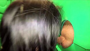 Holy shit, porta gloryhole blowjobs at construction site!