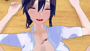 In this OC hentai, finding the right partner leads to big tits action 😏