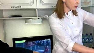 Sugarnadya SHAVES that PIERCED COCK so CLOSE UP!