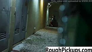 Holly Hendrix in a casual pickup scene.