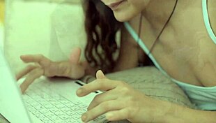 petite russian girl competes in sucking and anal with huge cock