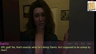 Wife And Stepmother Play Game Together