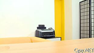 Check out this gay stud with a massive pecker 😏