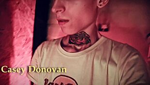 Twink wonders at the glory hole blowjob