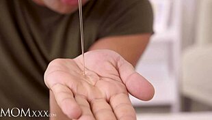 uhh, i swear, hot milf cleaner mina k begged for big dick creampie when i got caught jerkin'