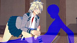 My Hero Academia - Mitsuki Bakugou Engages In Hard Sex With Blowjob And Cumshot In Japanese Anime Game Porn