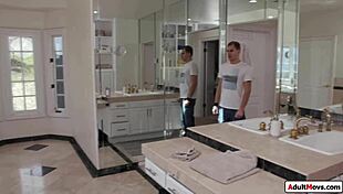 I, busty stepmom, want stepson's cock in ass