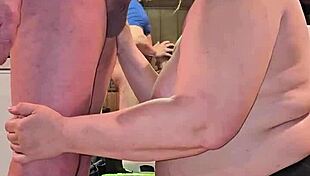 thick milf sucking my cock in intense blowjob