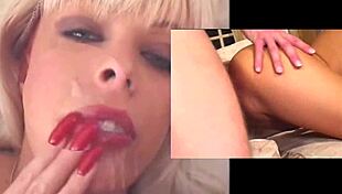 Oh Wow, That Messy Facial On Her Pretty Face!