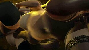 i love that final fantasy futanari, scarlet fucked by tifa and jessie with creampie