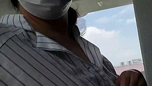 yo, married woman gets so turned on masturbating outdoors and squirts hard