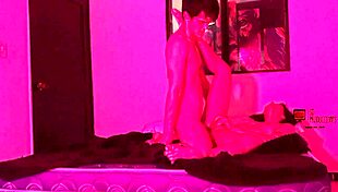 skinny brunette teen swallows cum after big cock pussy fucking