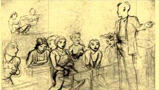 Vintage erotic drawings of hentai cartoons