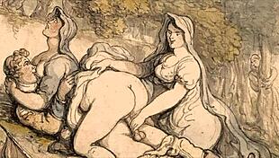 Vintage erotic drawings of hentai cartoons