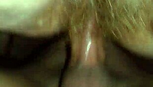 moist milf mommy gets creampie and cumshot from her wet pussy