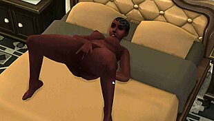 Demi Feels Intense Pleasure While Rubbing Herself In Hentai Style