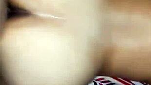 Watch this gordita getting fucked hard by her husband, she's a real prostitute in bed