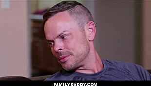 skinny twink stepson dakota lovell gets ass fucked by big cock daddy