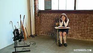 Bad Student Gets Whipped and Spanked for Her Naughty Behavior!