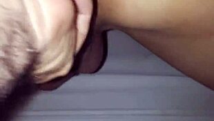 The client couldn't resist playing with my tight ass, leading to some fun.