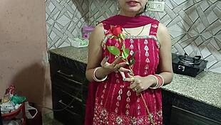 xxx indian saara bhabhi celebrates valentines with devar ji in kitchen sex 😍