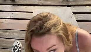 Angel Emily rides, gets anal, and blowjob in public safari setting 😏