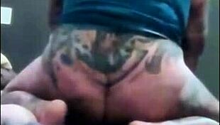 Chubby tgirl fucks and cums on fag's mouth casually.