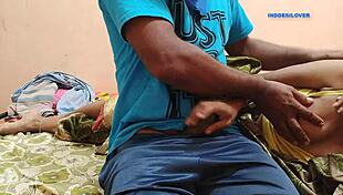 Hot Teen Wife Fucks Sales Boy with Condom