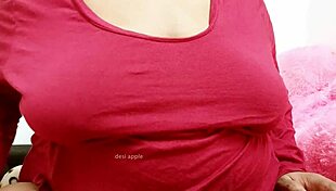 sexy teen girlfriend shows off her boobs to friend