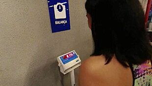 Outdoor Gym Fuck With Monster Cock