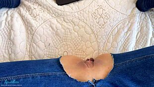 Tiny stepsister caught masturbating gets pussy filled with cum