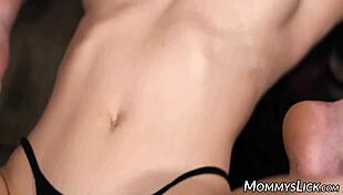 skinny milf penny barber deep fucks stepdaughter and friend